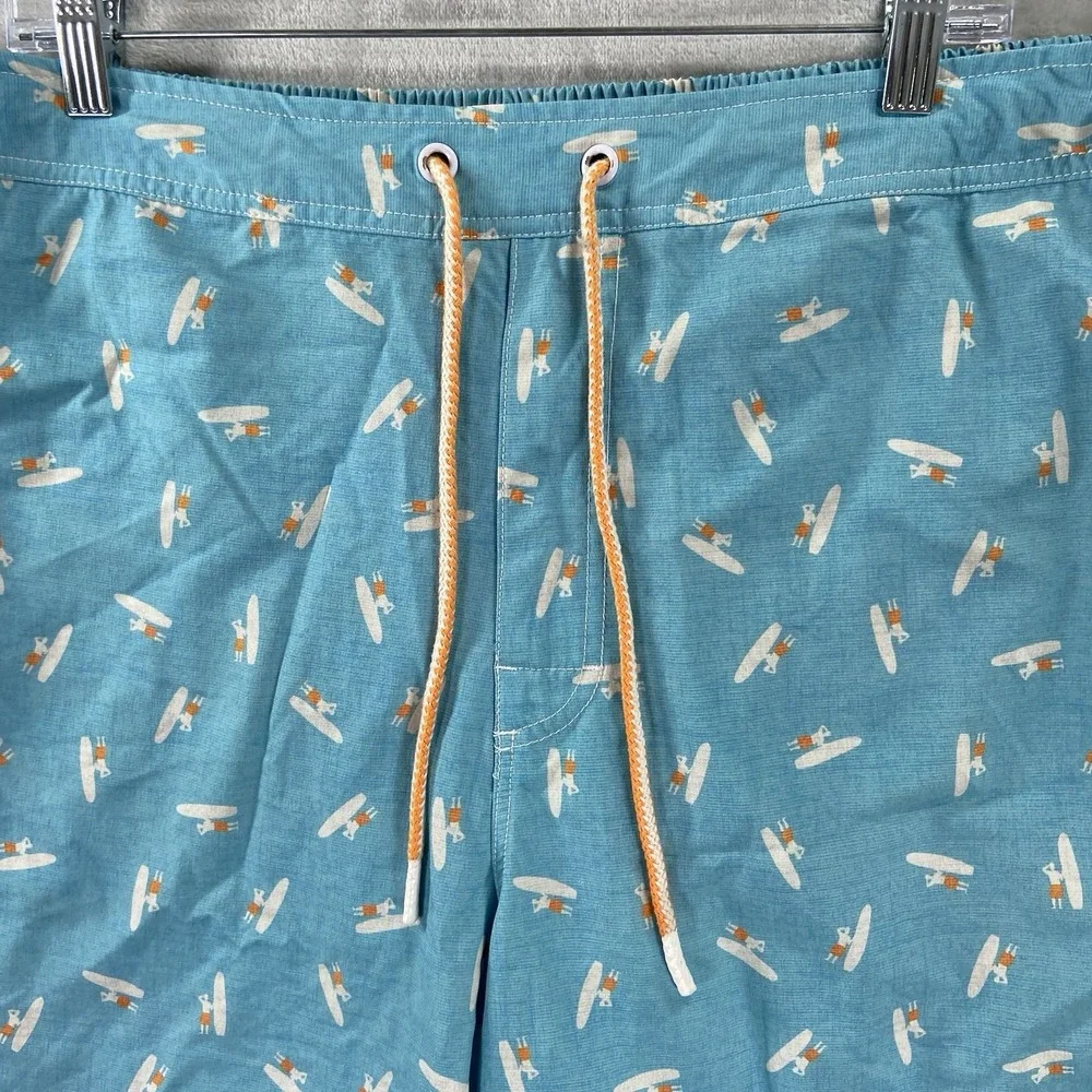 Johnnie-O Shorts men's XXL 38x8 Swim Trunks Mesh Lined Outdoor Beach Drawstring